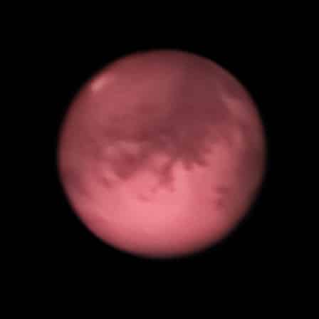 Mars, as seen from Earth/ Image: Dubai Astronomy