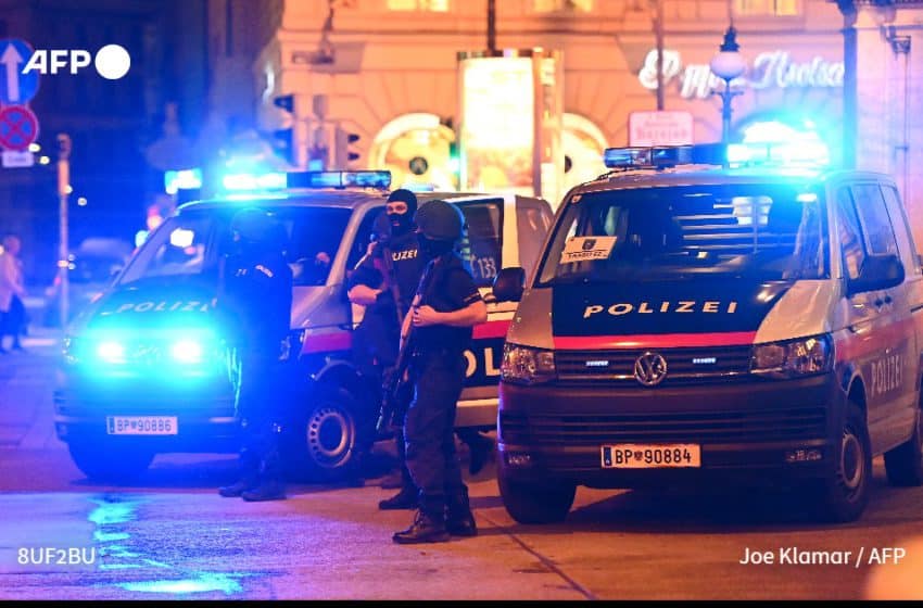 Vienna mourns fanatic gun attack victims, citizens warned to stay on guard amid state-wide manhunts