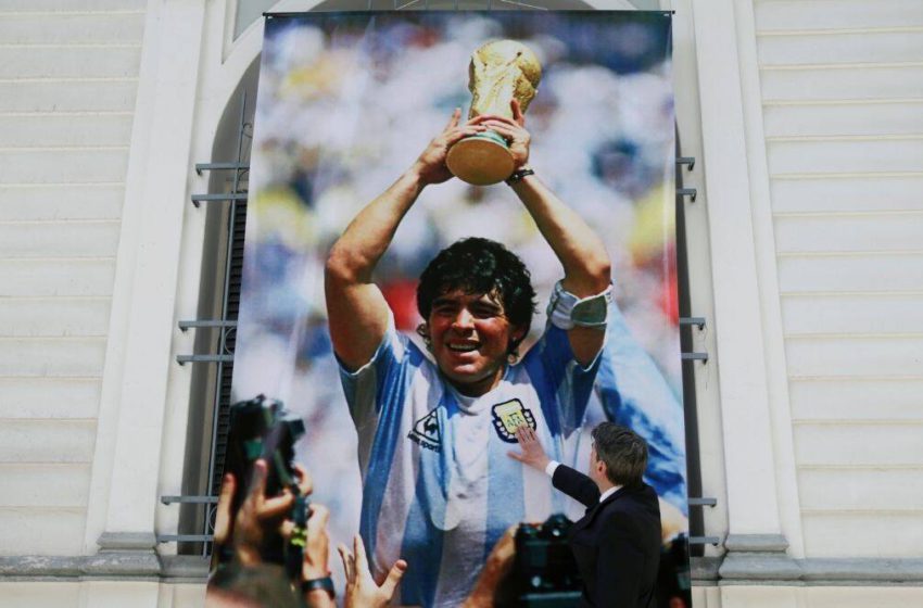 Maradona’s ‘Hand of God’ goal shirt for 2 million (Reuters)