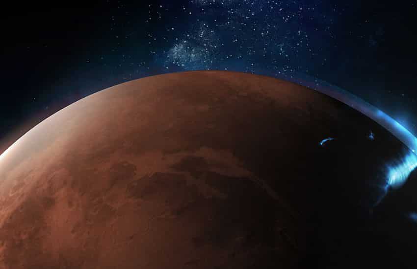 Emirates Mars Mission captures global images of Mars’ discrete aurora
