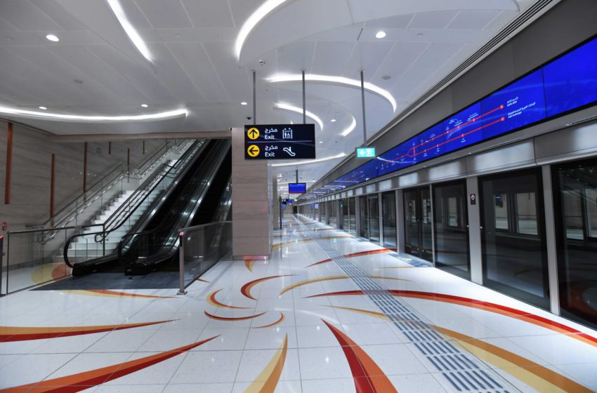 RTA opens Jumeirah Golf Estates Metro Station on September 1