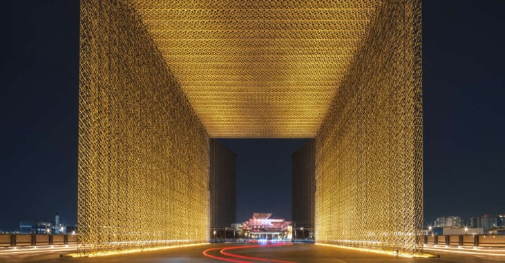 Landmarks turn yellow to mark Expo 2020 Dubai!