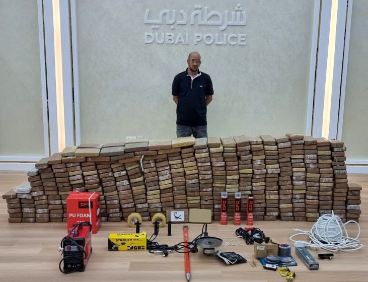 Dubai Police wins big with the latest drugs haul