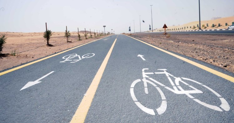 Dubai’s cycling tracks encourage everyone toward an active lifestyle