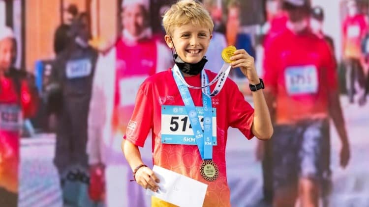 Runners of all ages took part in the Expo 2020 Dubai: Run 2
