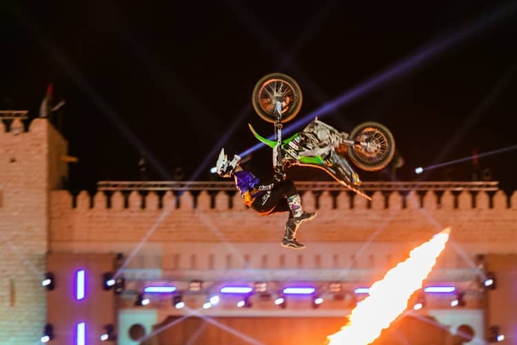 Extreme Weekends — Head to the Sheikh Zayed Festival to see professional motorcyclists live
