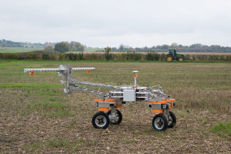 Goodbye herbicide, hello weed-zapping robots