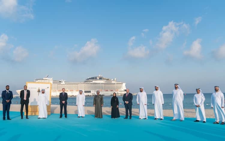 H.H. Sheikh Hamdan bin Zayed Al Nahyan inaugurates new Jetty at Sir Bani Yas Cruise Beach