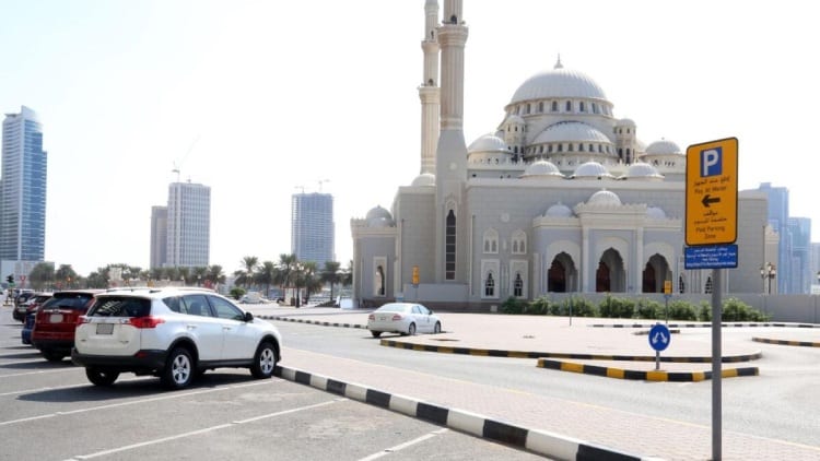 Sharjah paid parking to be applicable all days of the week