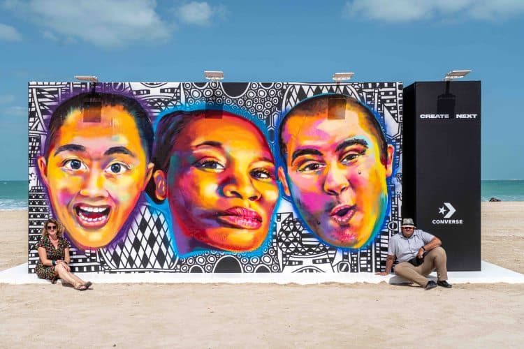 Art mural at Kite Beach to inspire dialogue on diversity in  Dubai
