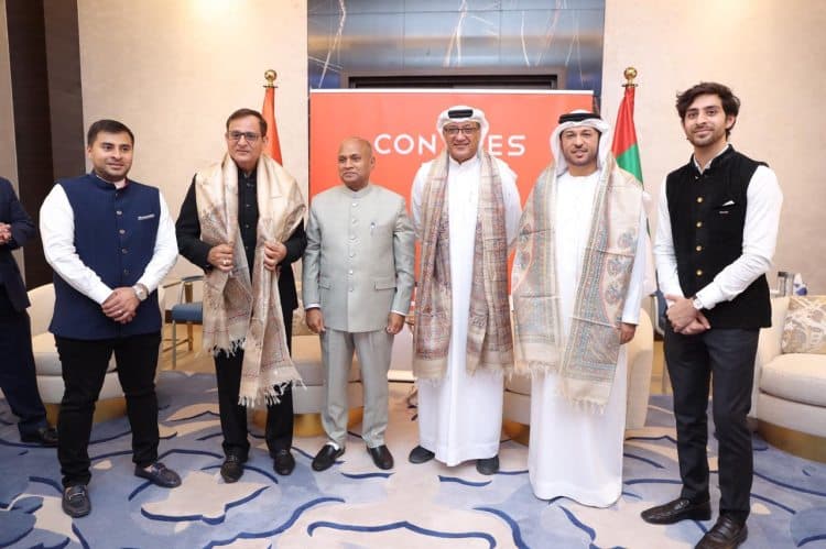 India’s Union Steel Minister RC Prasad Singh visits Conares in Dubai