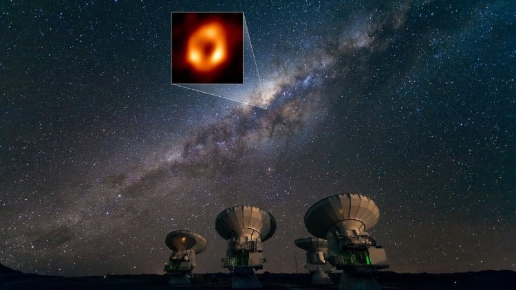 Astronomers Have Captured The First Image Of The Mega Black Hole In Our Galaxy1