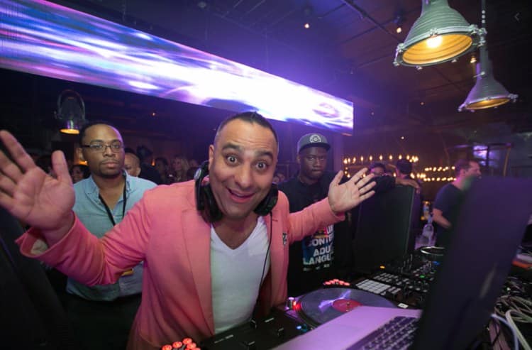 Comedian Russell Peters is set to perform a hip-hop DJ set at Electric Pawn Shop