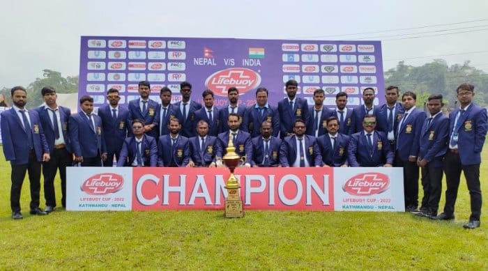 Indian Divyang Cricket team won the Lifebuoy Cup 2022 T-20 cricket series against Nepal