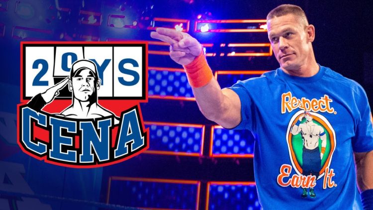 John Cena celebrates his 20th anniversary at WWE