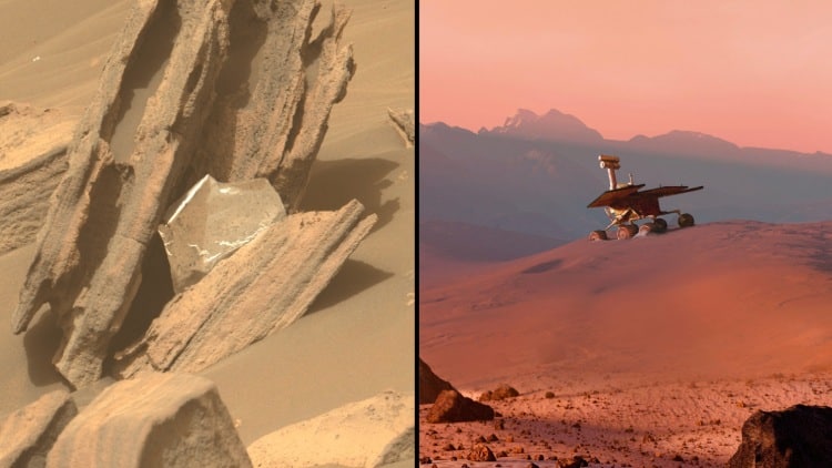 Rubbish found on Mars by NASA Rover