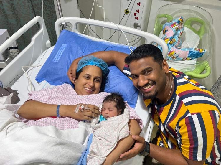 Covid Warrior Nurse gives birth to the UAE’s first Eid Al Adha baby