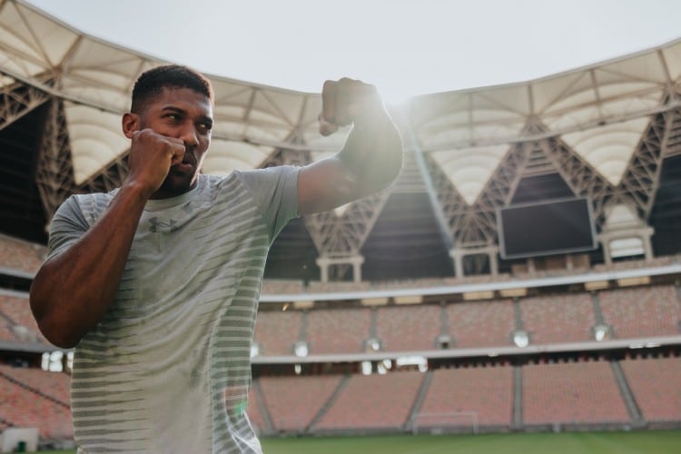 Boxer Anthony Joshua reflects on his first fight in Saudi Arabia