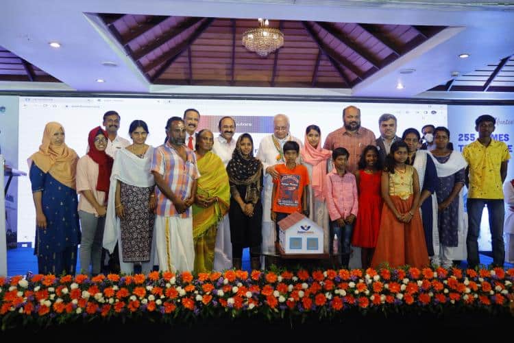 Aster delivers on promise to build 255 homes for the flood victims of Kerala