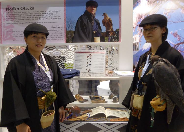 Learn all about Japanese falconers at the ADIHEX 2022