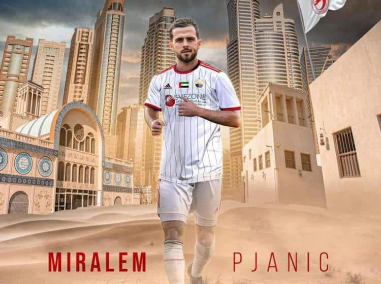 Miralem Pjanic joins Sharjah FC after leaving Barcelona