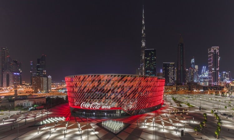 Coca-Cola Arena celebrates its 100th show since its opening in June 2019