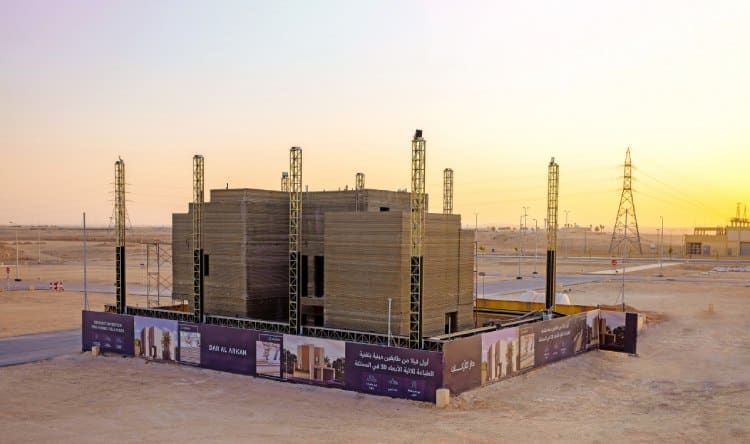 Saudi Arabia real estate firm launches first 3D printed villa to support sustainable construction