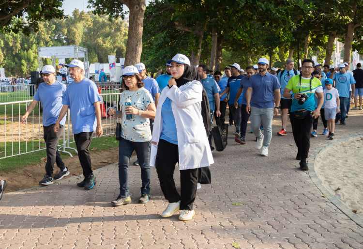 Over 12,000 people joined the Beat Diabetes Walk at Safa Park, Dubai