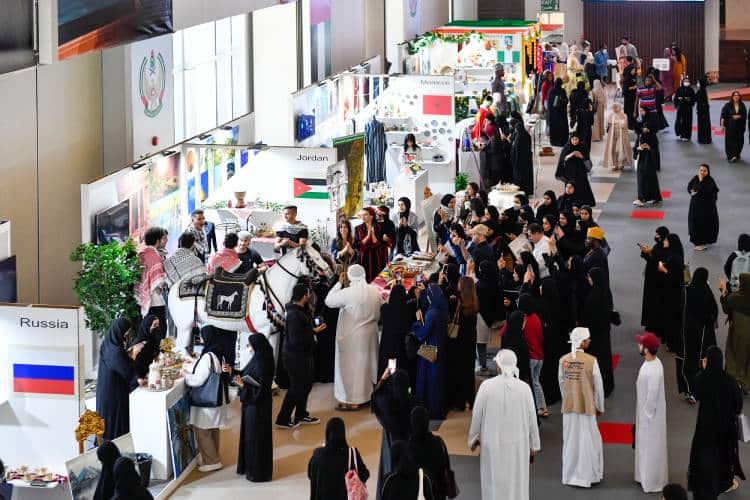 UAEU organizes UAE Homeland of Tolerance with students from 27 different countries